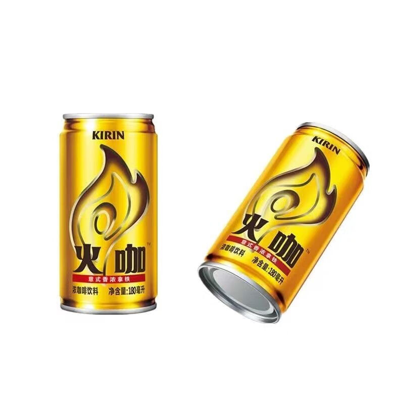 怡寶火咖意式香濃咖啡180/罐頭咖啡瓶裝 180ml*6罐