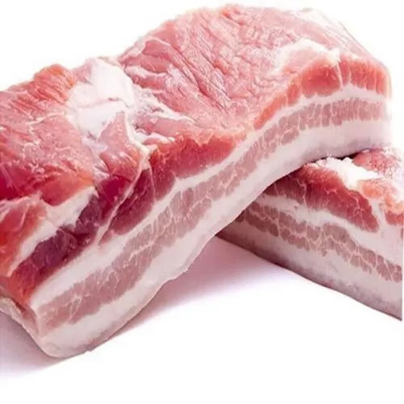 春之言现杀冷冻猪肉鲜肉肉食类批发生猪肉新鲜五花肉农家土猪 5斤