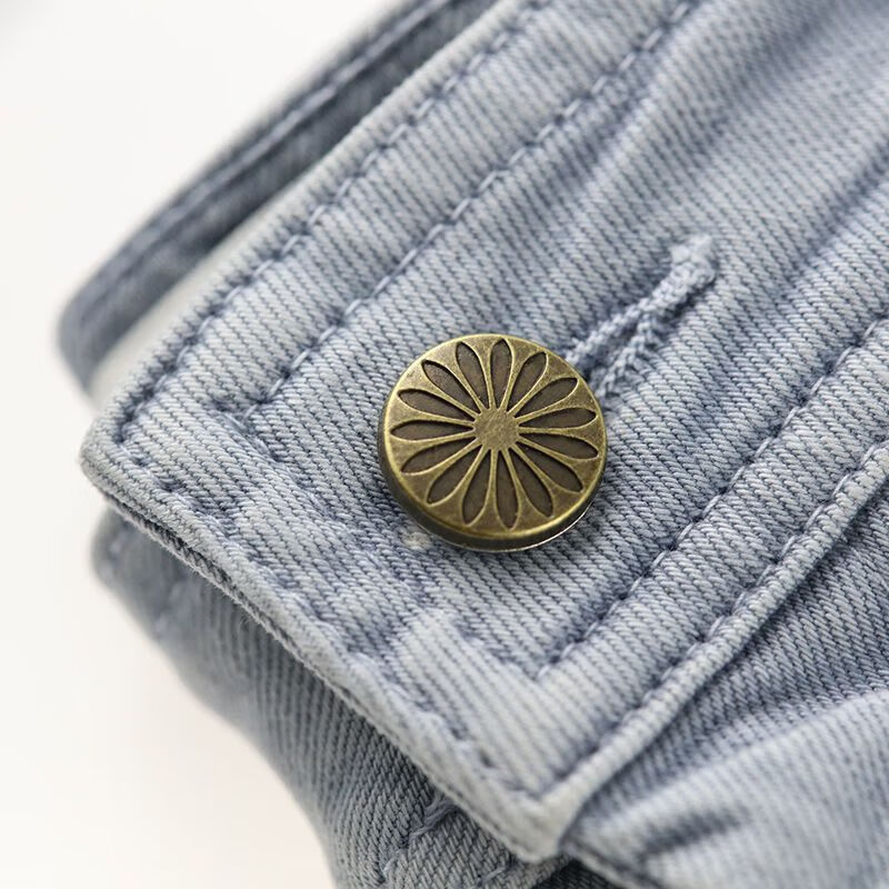 visit牛仔裤收腰扣子免钉可拆卸隐形万能纽扣裤子扣裤腰围调节改小