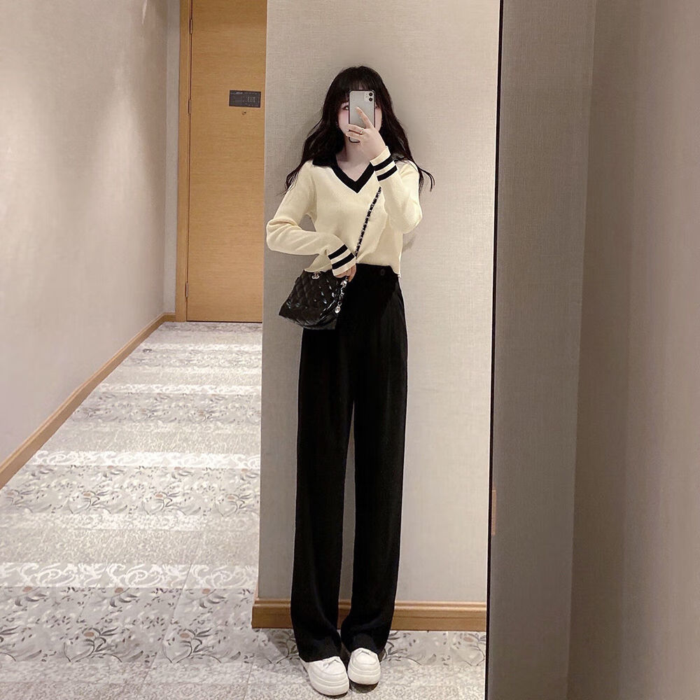 c高中大学生套装女学院风甜妹穿搭早秋季套装女穿搭一整套2023新款