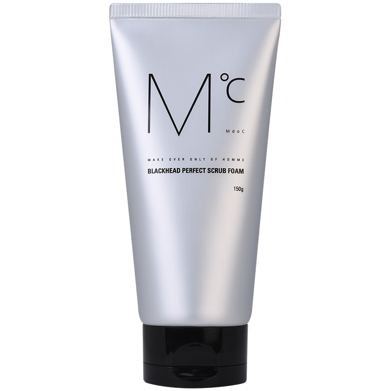 蒙度士【男士洗面奶】男士洁面去黑头磨砂洁面深层清洁控油除螨 150g