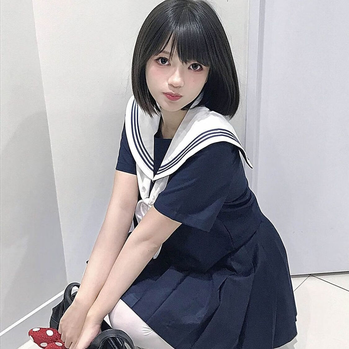 丙伦jk制服学院风水手服【心月】原创正统jk制服基础款水手服套装女短