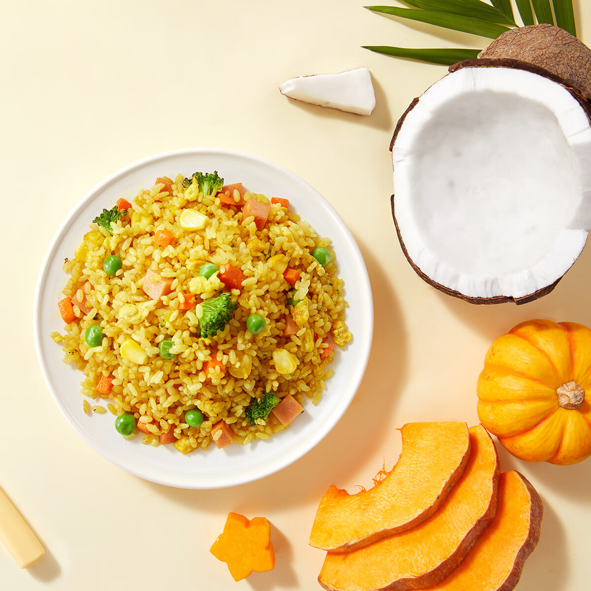 秋田满满果蔬儿童咖喱块咖喱不辣鲜甜拌饭添加料调味酱黄咖喱粉调味日式无 日式果蔬咖喱100g*2