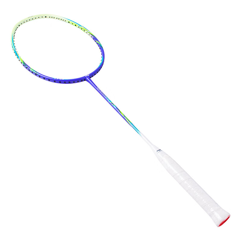 李宁(LI-NING) 风暴WS72超轻6U羽毛球拍单拍全碳素攻防兼备比赛训练可免费穿线 超轻WS72P锆石紫