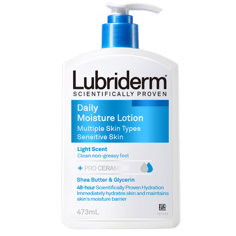 Lubriderm【自营速发】露比黎登每日保湿润肤乳473ml神经酰胺pro保湿滋润219.69元拍3件(合73.23元/件)