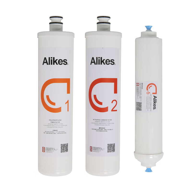 爱尼克斯Alikes/爱尼克斯净水器滤芯INF8000S2滤芯,适用于Alikes纯水机INF8000S2,INF8000S3型， 8000S2滤芯（1、2、6号）套装