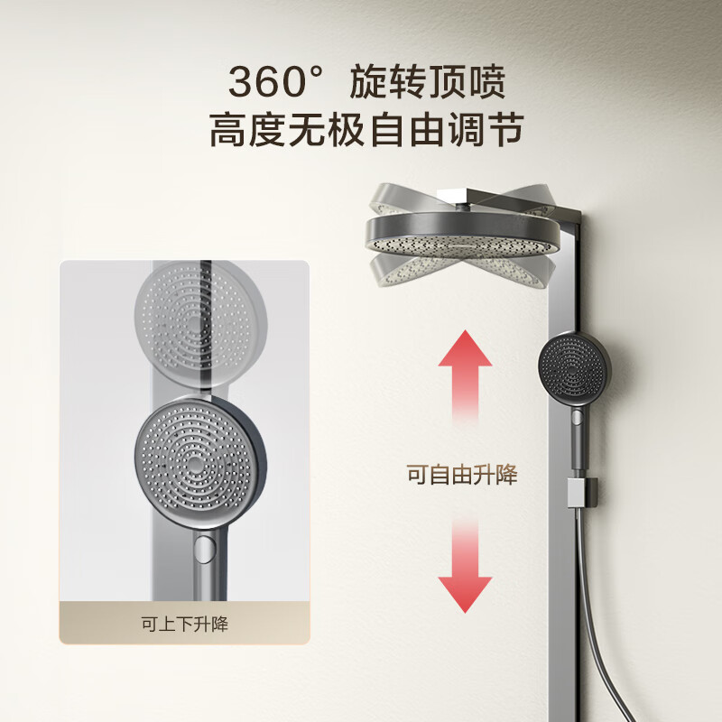 淋浴花洒哪个好?2025年推荐这7款超实用、高性价比型号,洗澡体验绝对提升,值得关注-图片4