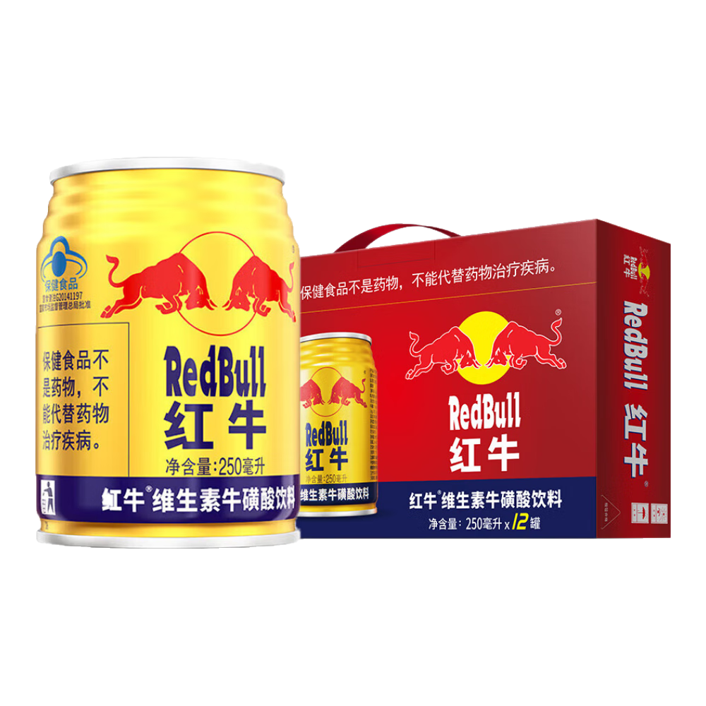 PLUS��Ա����ţ(Redbull)ά����ţ�������� 250ml*12�� ���װ