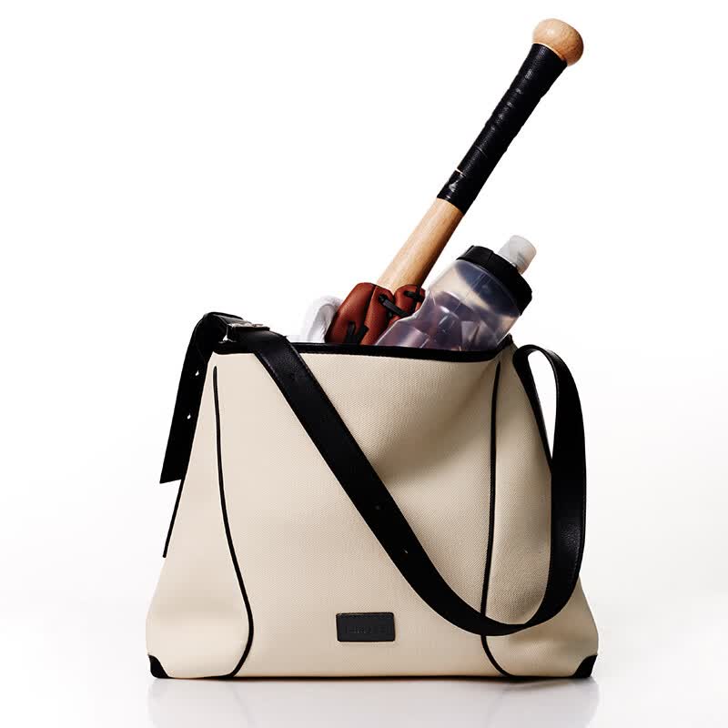 OMTO【张雅钦同款】燕麦软hobo包女大容量托特包通勤出游单肩斜挎包女 燕麦麸【小号】