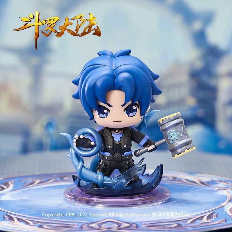 好沐音(haomuyin)斗罗大陆唐三海神斗罗大陆盲盒二代绝世唐门潮玩人物