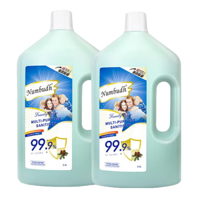 南堡 多效衣物除菌液 内衣裤洗衣杀菌消毒液 松木香 2.3L*1瓶 10.9元(需领券、需凑单)