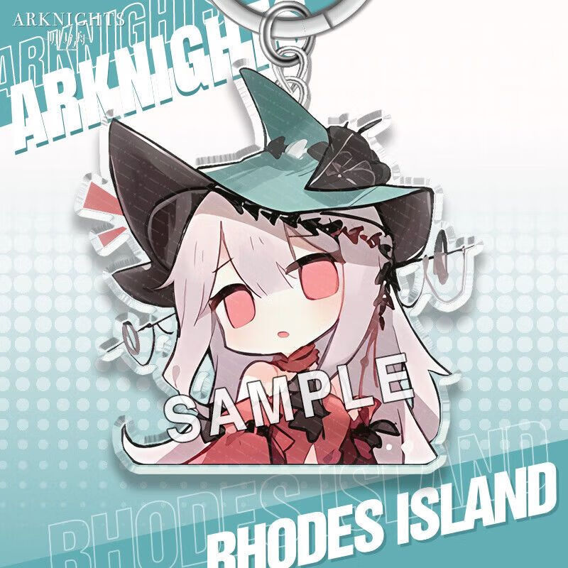 周边钥匙扣缪尔赛思史尔特尔塞雷娅q版亚克力挂件 浊心斯卡蒂【p6款】