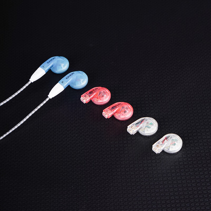 原道-原道可欣第三代平头塞更小尺寸佩戴舒适可换线HiFi带麦线控耳机 【原道可欣】透明3.5mm带麦