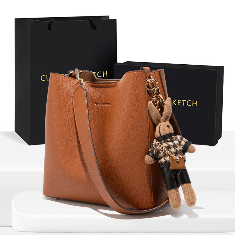 clever & ketch包包女包通勤子母托特包大容量新款单肩斜挎 生日礼物