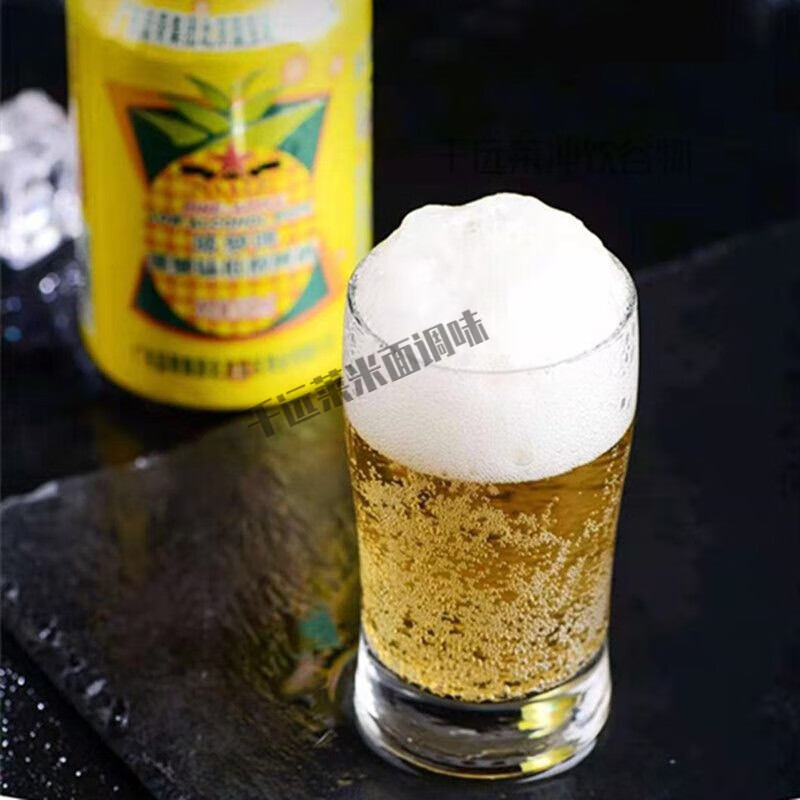 蓝带艾尔菠萝啤330ml*12罐 果味菠萝味女士低醇啤酒含酒精 12罐