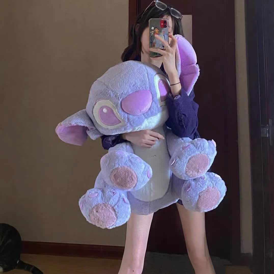 玩偶大号毛绒玩具香芋色的史迪奇公仔布娃娃礼物女 香 通用玩偶种类