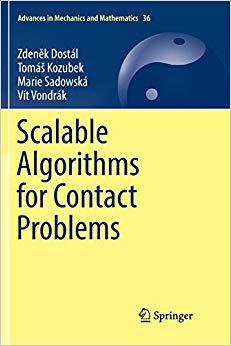 【预订】scalable algorithms for contact problems