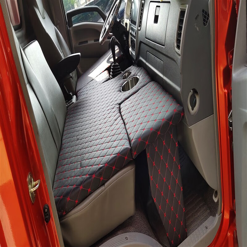 祁迦4米二货车改装卧铺可折叠式重汽豪沃江淮帅铃福田解放等轻卡卧铺