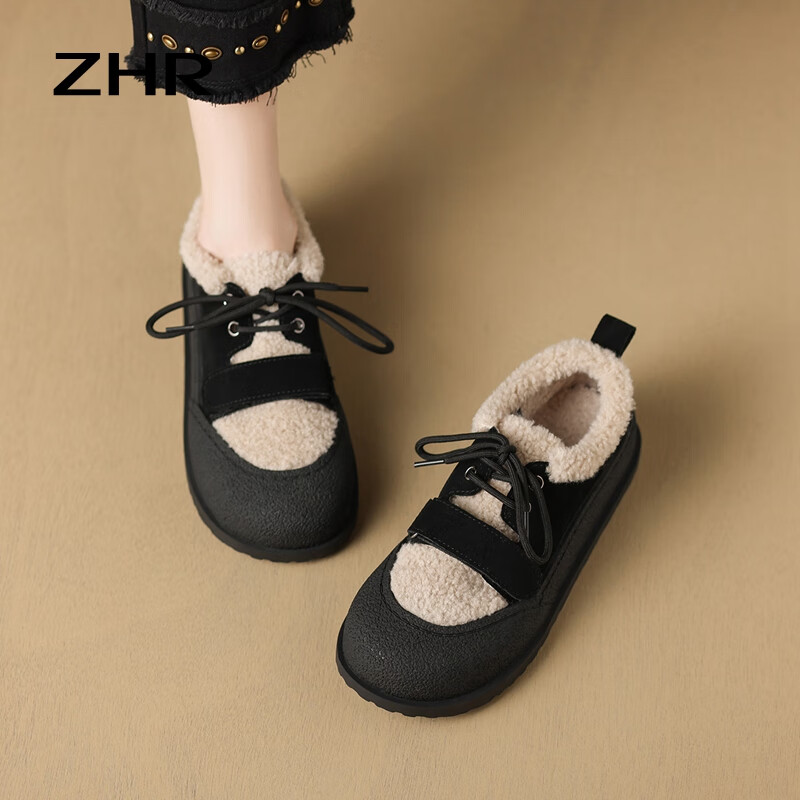 ���ڲ�����ZHR������ЬŮ������Ʒ���ţƤȫ���ָ�Ь�ٴ�ϵ��ѩ��ѥ��Ь ��ɫ ��EH51A�� 39 (245mm) 126.8Ԫ