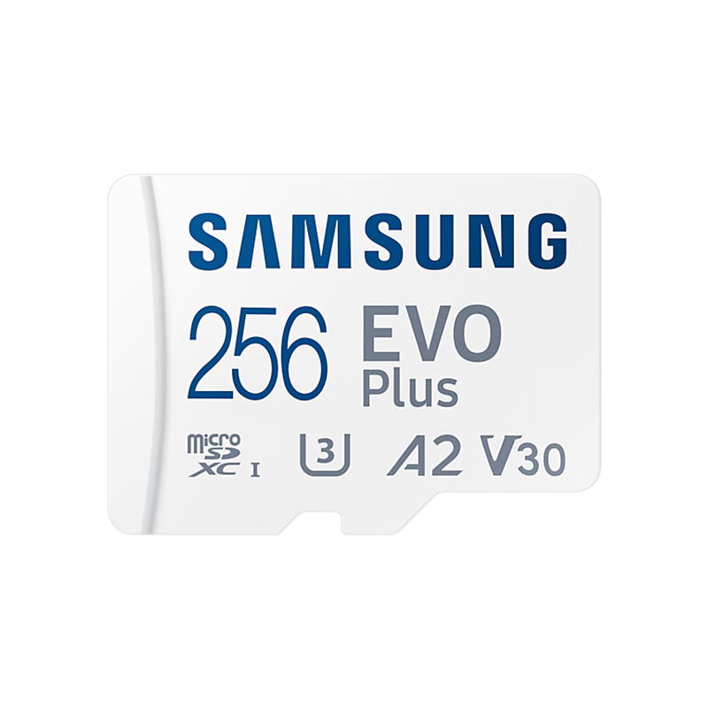 ǣSAMSUNG256GB TF(MicroSD)洢 EVO׿ U3A2V30 ֻƽϷڴ濨 ֧4KƵ 160MB/sд120MB/s134.33Ԫ