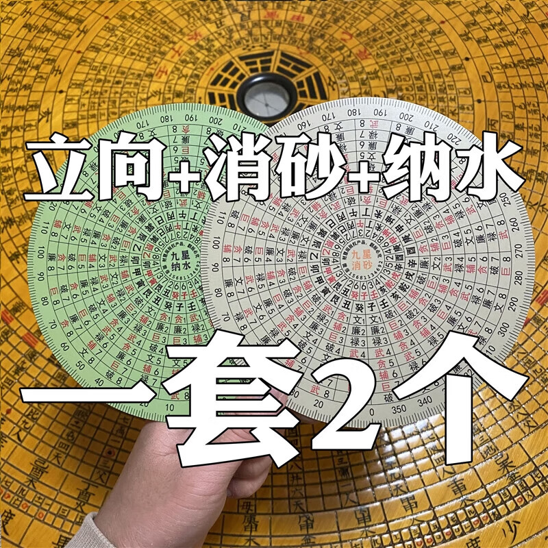 纳娇罗盘九星立向消砂纳水罗盘伴侣地母翻卦辅星水法简单好 九星立向