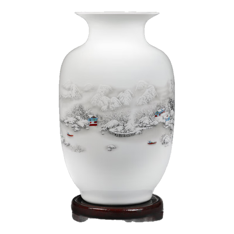 ����󺣾����������ƿ�໨����ʽ�����廨�Ҿ�װ�ι���Ʒ���ż��մɰڼ� ѩ������ƿ����ľ������