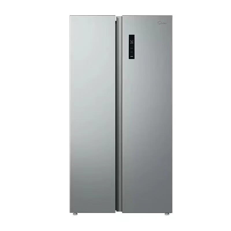 美的（Midea）冰洗套装单冰箱 1级2级变频风冷无霜对开双门冰箱 10KG除菌除螨滚筒洗衣机全自动 单冰箱 BCD-558WKPM(E)介意慎拍