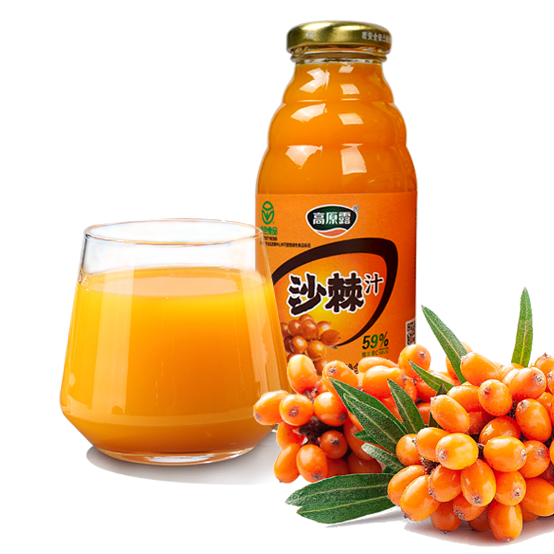 酷发内蒙古沙棘汁 饮料300ml*6瓶 300mL*6瓶