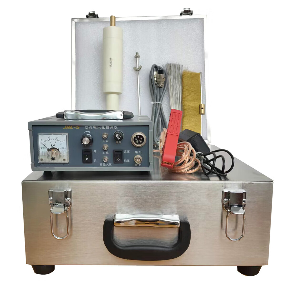 荧阙电火花检测仪jrc-5/jrc-6/jrc-7沥青胶带防腐层直流电火花 指针式