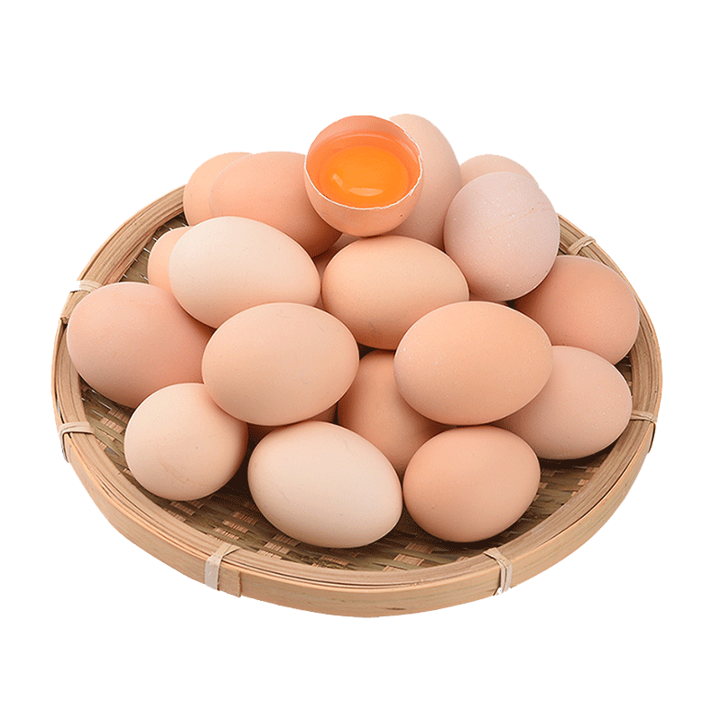 TUFANYVNONG 吐蕃遇农 土鸡蛋 新鲜鸡蛋 农家散养 山林自养鸡蛋 6枚装单枚40-50g