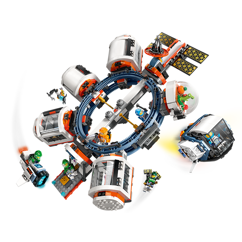 乐高（LEGO）积木拼装城市系列60433 空间站男孩儿童玩具生日礼物