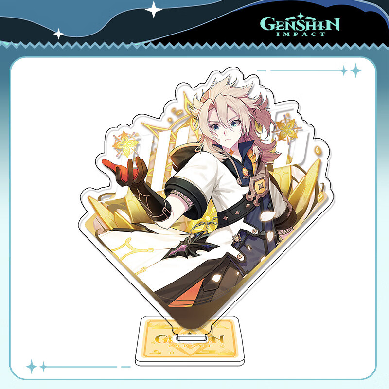 套装钟离八重訷子草訷胡桃高透亚克力立绘桌面摆件周边礼物 阿贝多