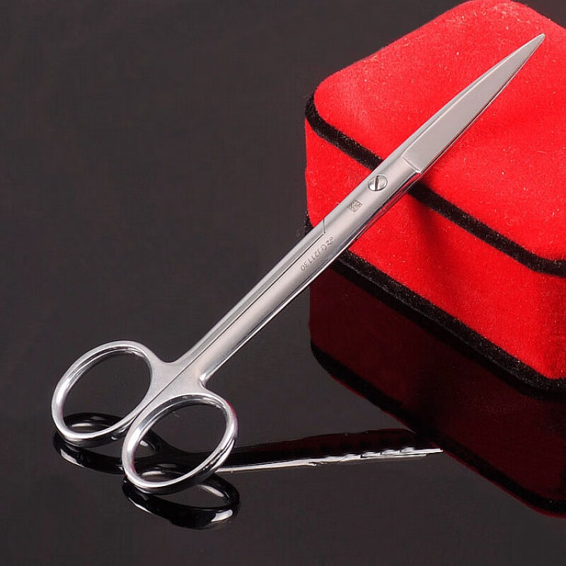 医用剪刀手术剪刀医用外科拆线剪刀眼皮眼科手术器械手术工具 12.