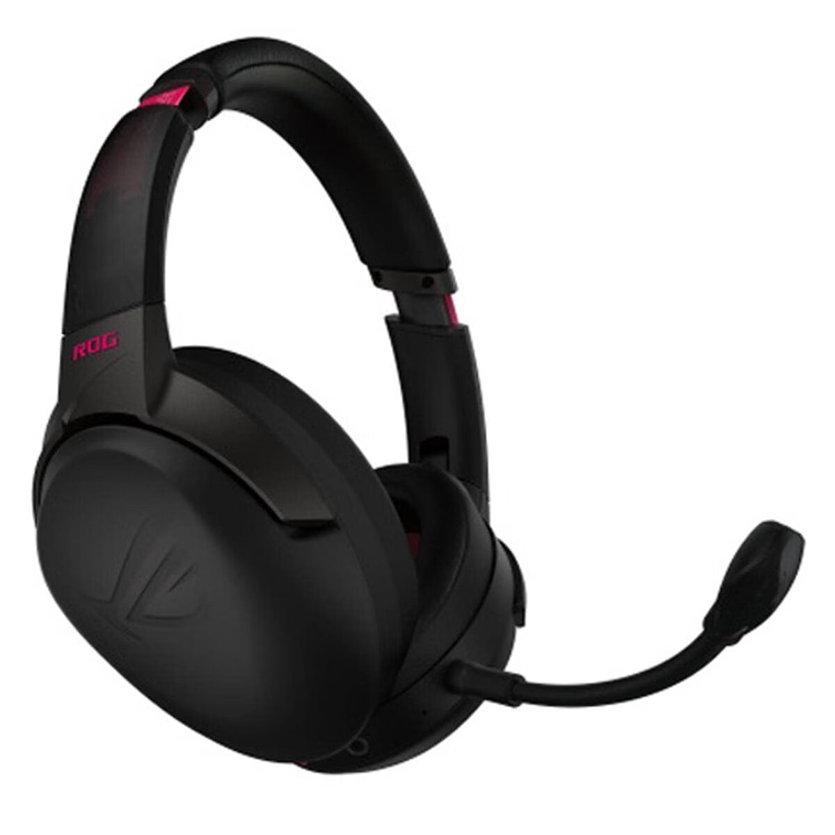 ASUS 华硕 ROG Strix Go 2.4 电子朋克无线游戏耳机 | AI 供电降噪麦克风 | PC、Mac、Switch、PS4