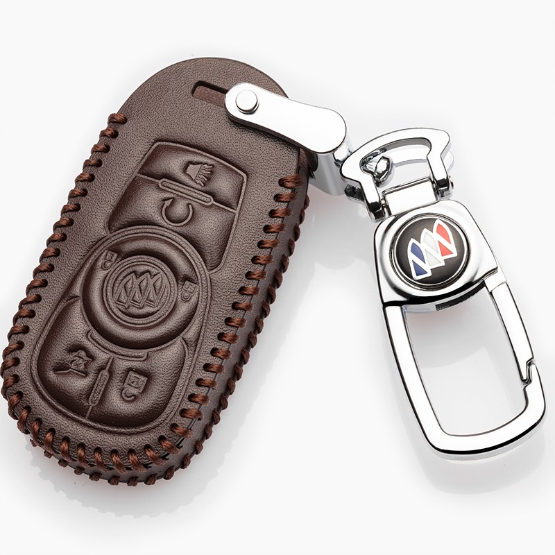 18款新君越钥匙套真皮君越车钥匙扣20t28t汽车男女士钥匙保护套壳扣包