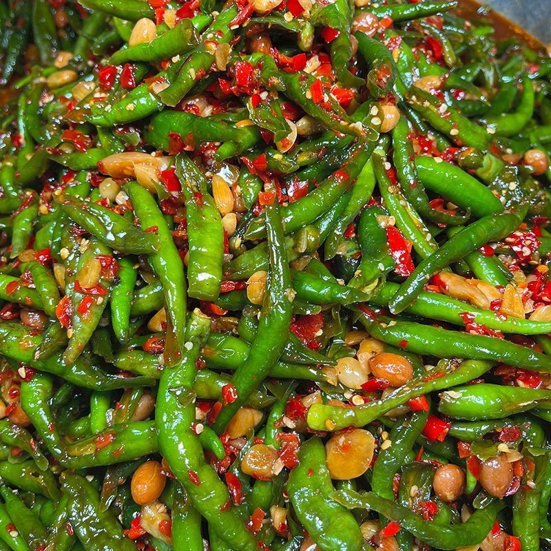 eoagx江西特产新鲜辣椒腌制腌青椒腌辣椒香辣下饭菜爽口秘制辣椒酱 腌