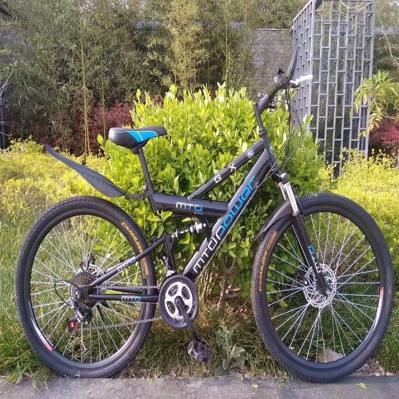 创京懿选学生山地车男女变速自行车越野山地自行车减震山地车软尾变速