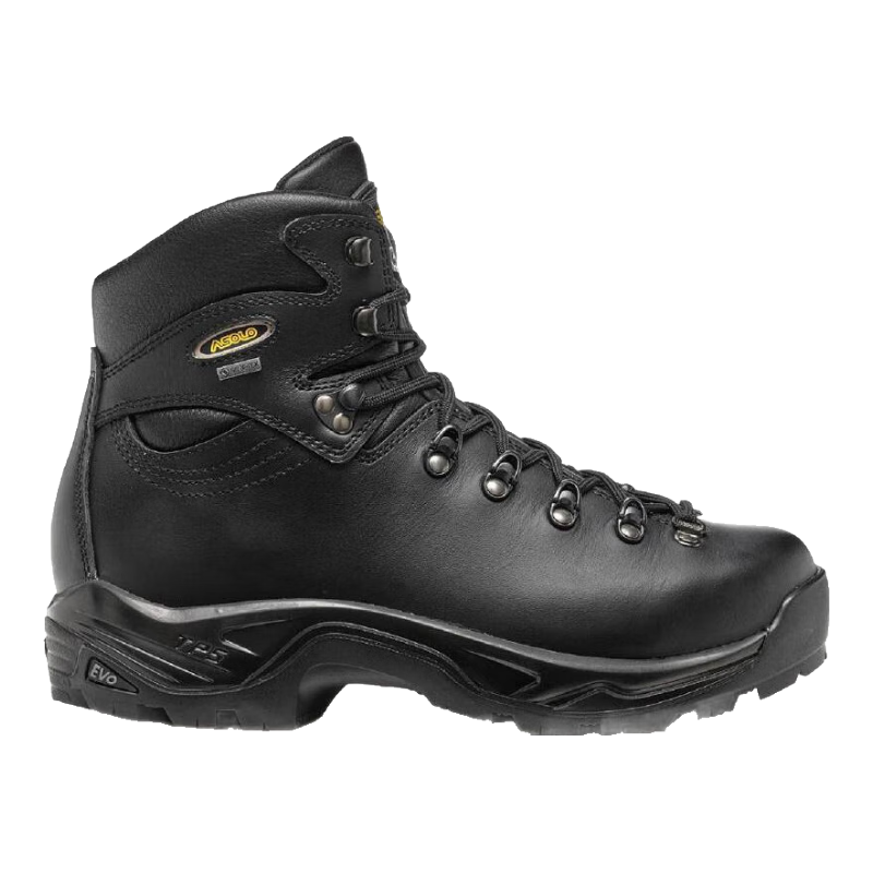 阿索羅（ASOLO）男靴戶外靴 TPS 520 GV 耐磨防滑支撐舒適系帶徒步登山靴 BLACK 40.5