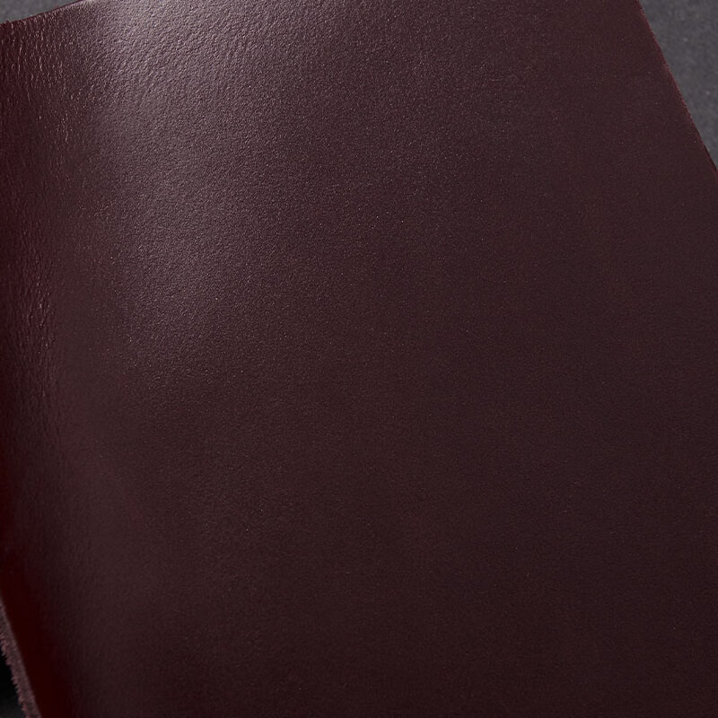 头层牛皮复古拼色马丁美式工装"森林员" 泰庆油蜡皮 #a6 酒红色 35