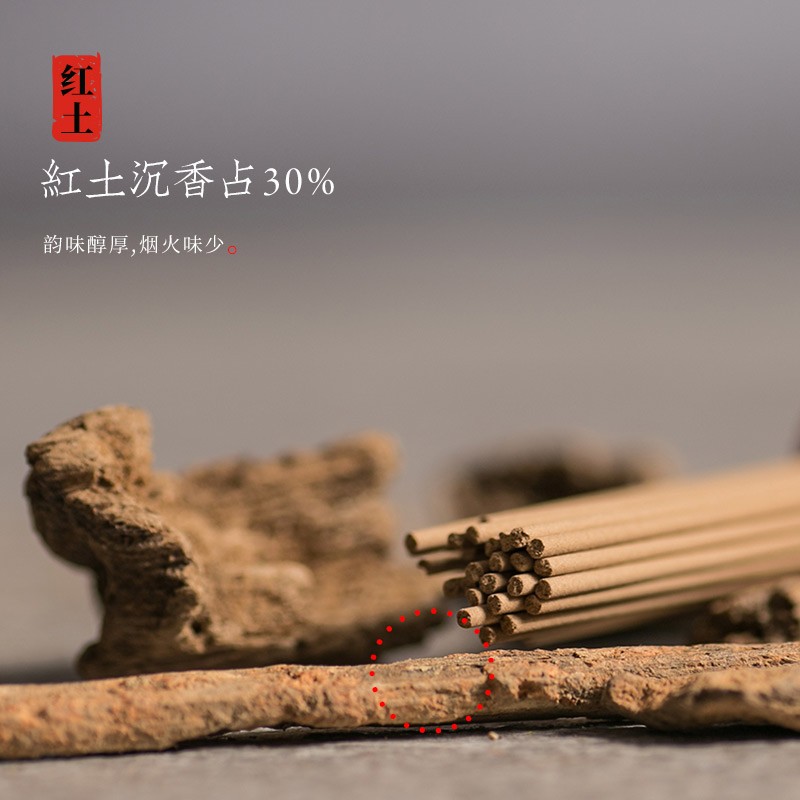 真静坊  越南芽庄高级天然沉香线香 印度老山檀香熏香家用室内持久香薰 越南芽庄沉香-20克礼盒装