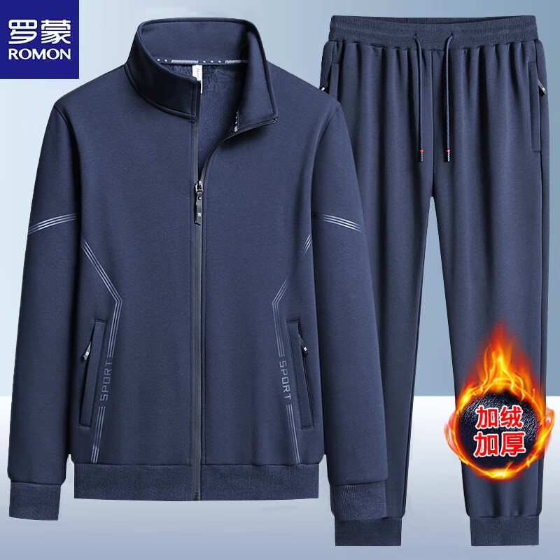 ���ڲ��������ɣ�ROMON���˶���װ��ʿ��������������봺���¿����쿪��������������װ ����ɫ���ż��޿� 7XL �� 220-235�� 168.9Ԫ