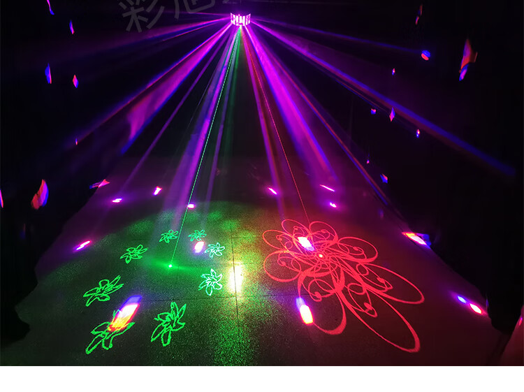 20w大功率酒吧led蝴蝶灯舞台灯光led光束灯双层蝴蝶灯ktv包房射灯