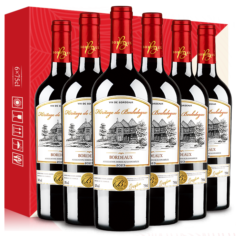 CANIS FAMILIARIS����񷨹�ԭƿ���ں������ ������AOC ���иɺ����Ѿ�750ml*6ƿ