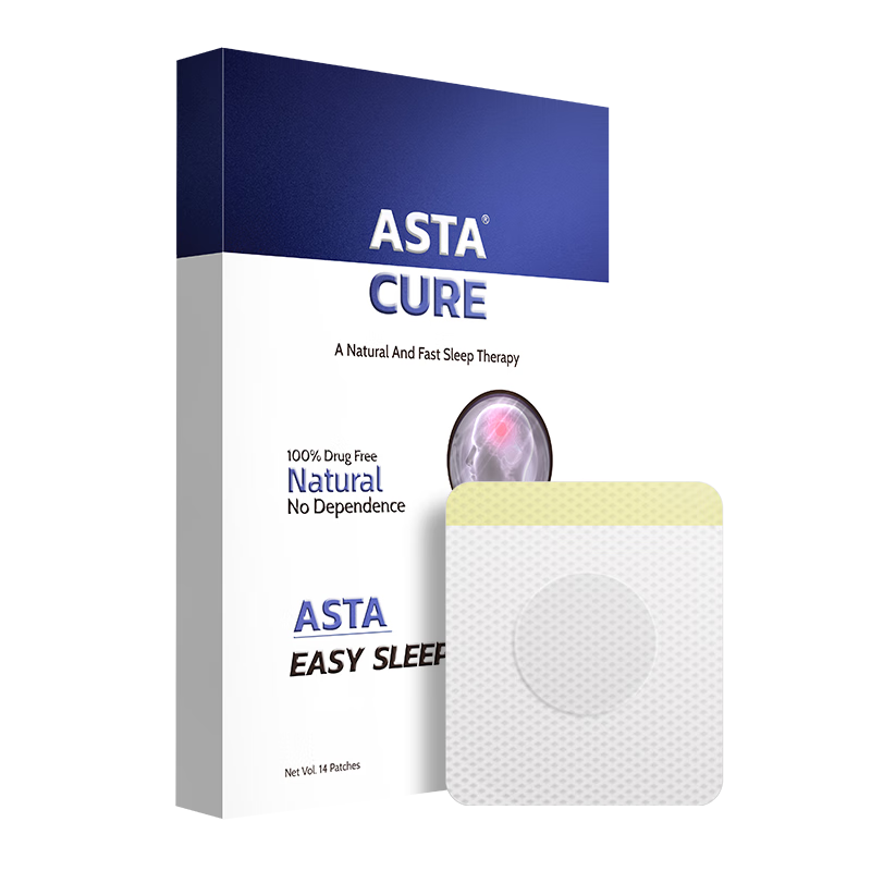 ASTACURE助眠神器草本失眠睡眠貼舒眠膏沉香精油阿普唑倫安眠100噴霧14片