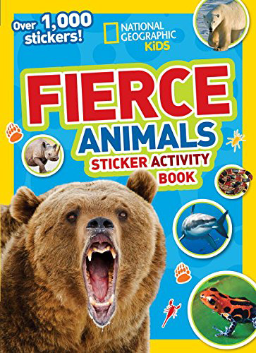 National Geographic Kids Fierce Animals Sticker
