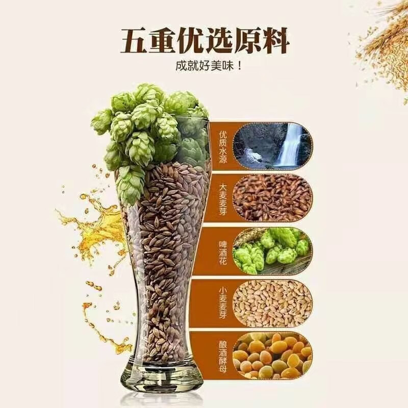 欧伦堡茉莉花茶啤酒【限时优惠】 茉莉花茶啤酒 6L 6罐 整箱装