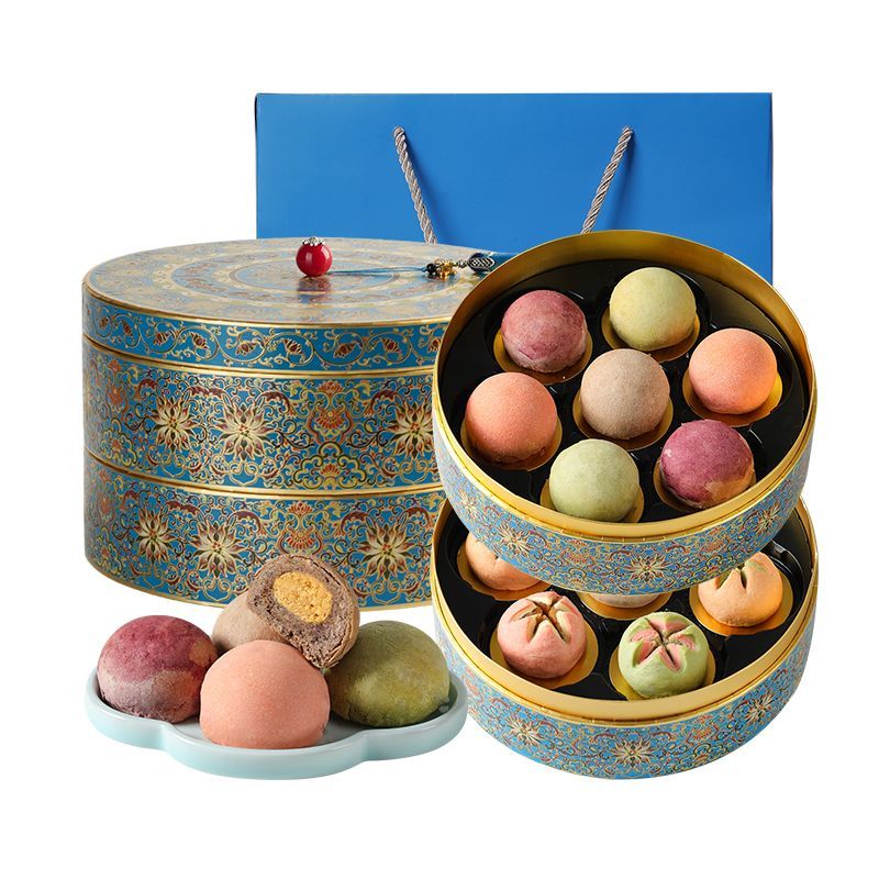 思华梦年货宫廷糕点中式点心高档礼盒装送礼品送长辈休闲点心糕点礼盒
