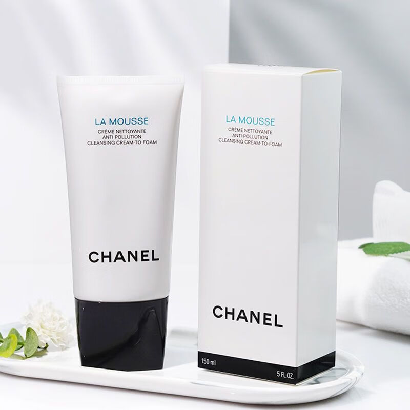 香奈儿先鉴定后发货chanel香奈儿山茶花洁面150ml柔和净肤泡沫洗面奶