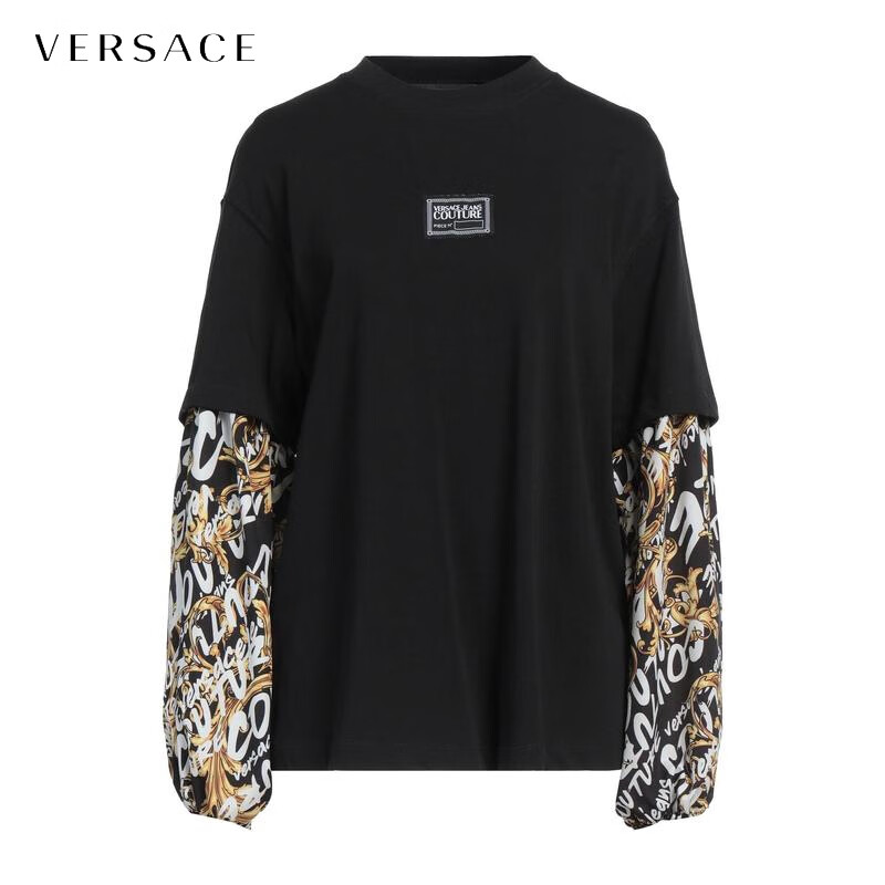 范思哲(versace) 女士 服饰 t恤 black s int