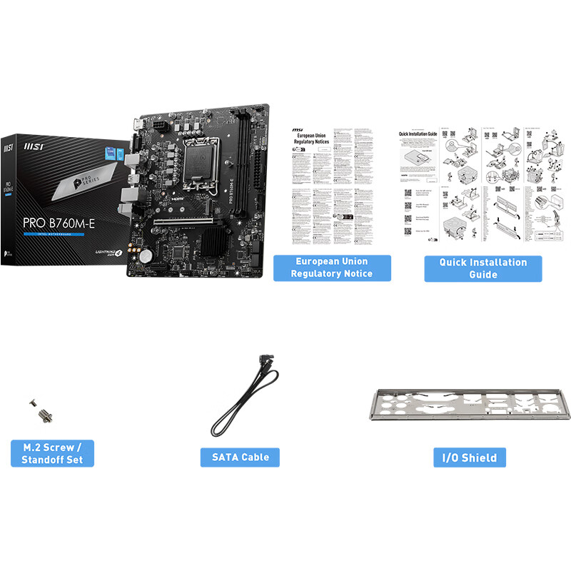 微星 PRO B760M-E DDR5 图 9